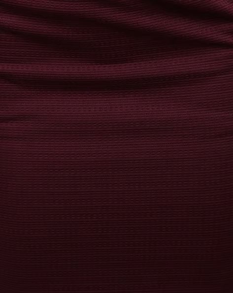Tie-Up Neck Bell Sleeve Crop Top and Slit Skirt