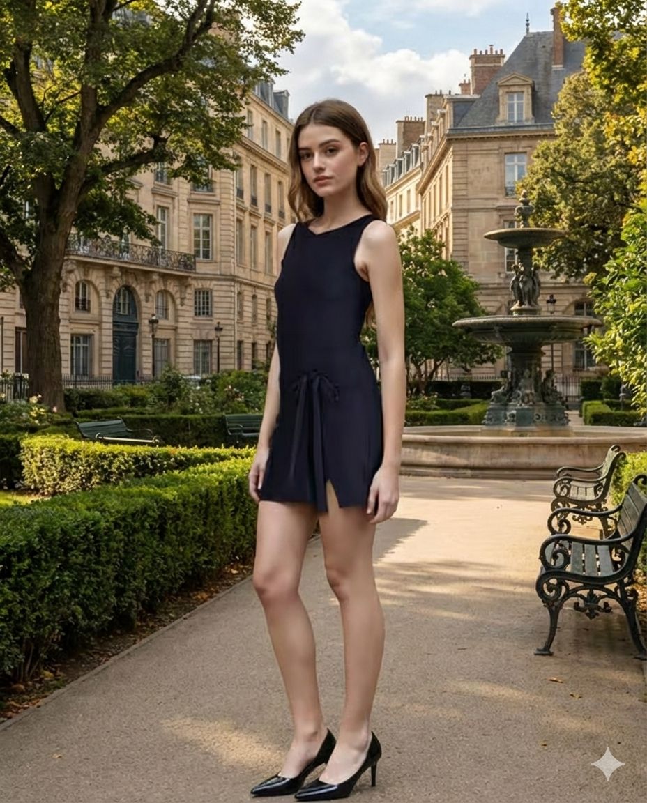 Sleeveless High Rise Tie-Up Wrap Style Playsuit