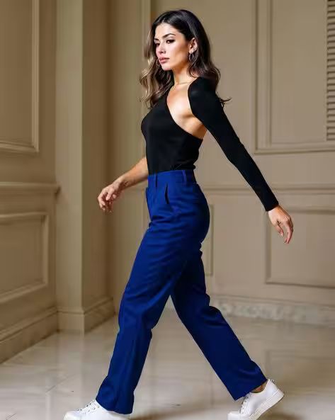 Bold Asymmetrical Neck Cut-Out Shoulder Fitted Leotard Top