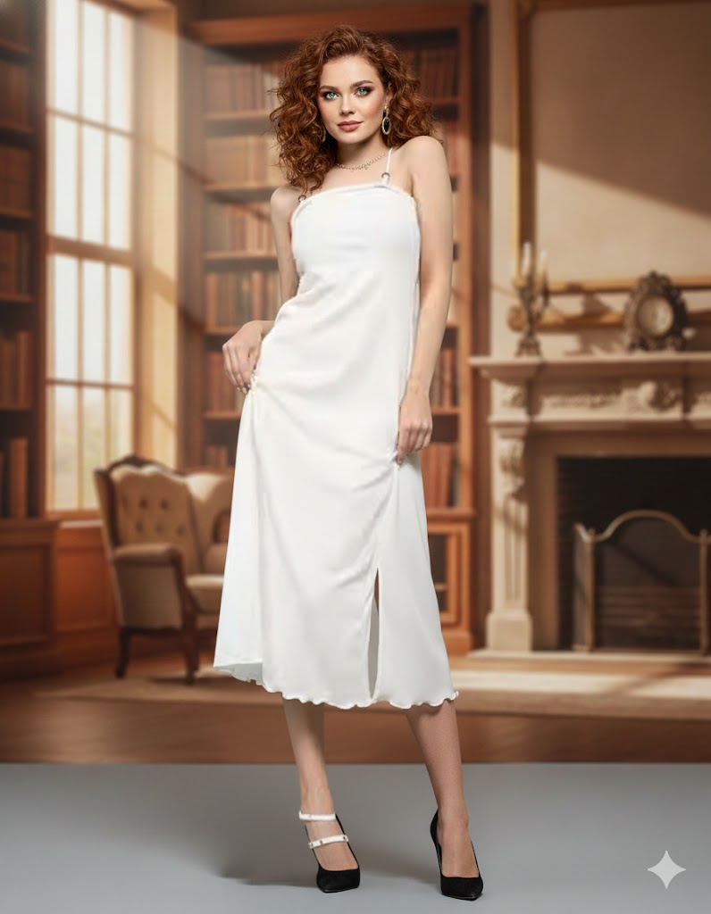 Elegant Detachable Strap Ribbed Sleeveless Bodycon Dress